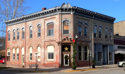 Delavan, Illinois 321-323 Locust St from SE