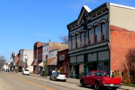 Delavan, Illinois Locust Street from S 2
