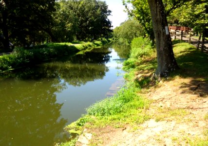 Delaware & Raritan canal paralleling Delaware River