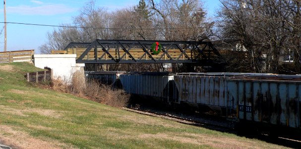 Delavan, Illinois Third Street bridge from SW