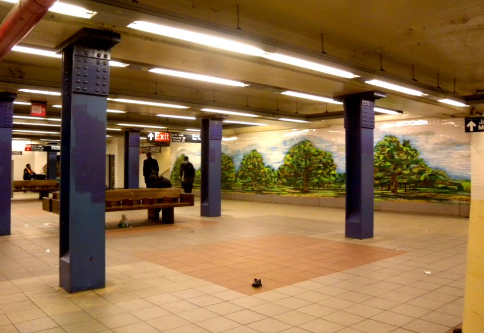 Delancey IND 6th waiting room jeh