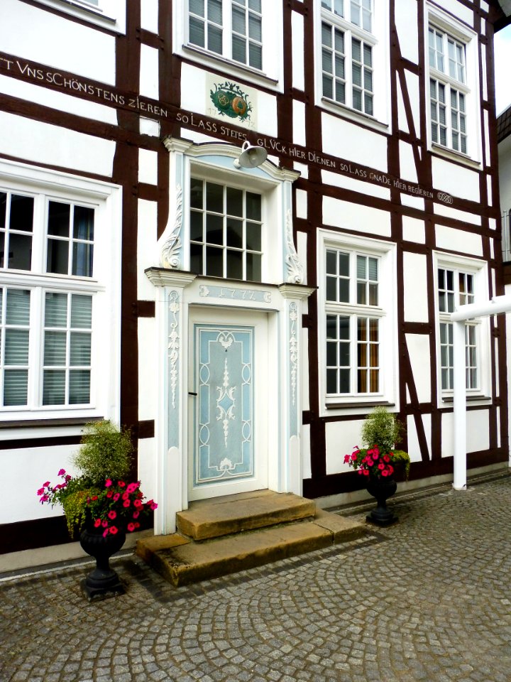 Delbrück - Kirchplatz 7 - Portal