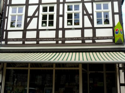 Delbrück - Kirchplatz 4 - Inschrift