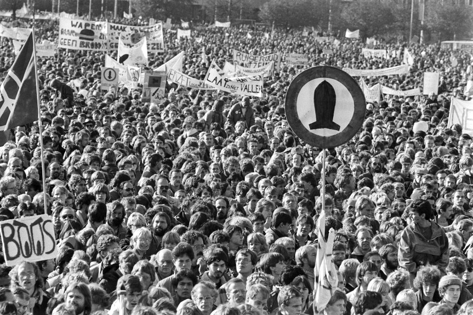 Demonstranten op het Malieveld, Bestanddeelnr 932-7516