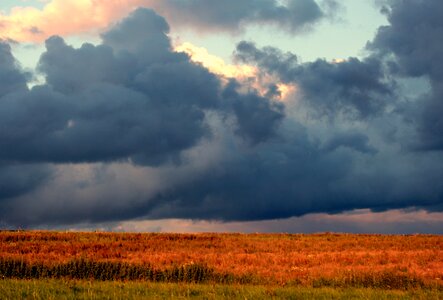 Gewitterstimmung sky dark clouds photo