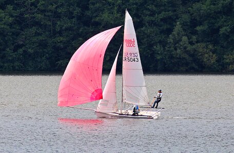 Boat sailing mast sail photo