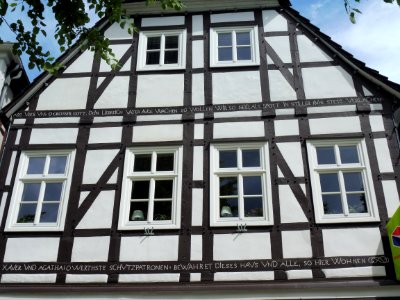 Delbrück - Kirchplatz 4 - Inschrift - 2