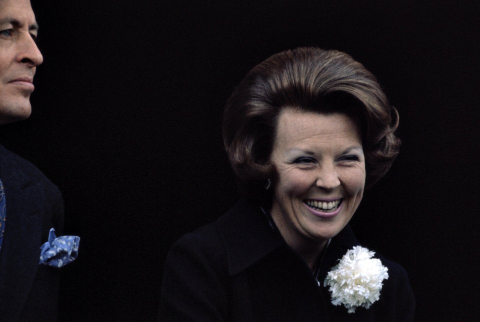 Defile Soestdijk 1976 Prinses Beatrix , kop, Bestanddeelnr 254-9849