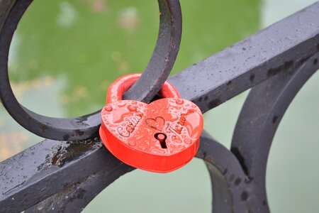 Heart valentine in love photo