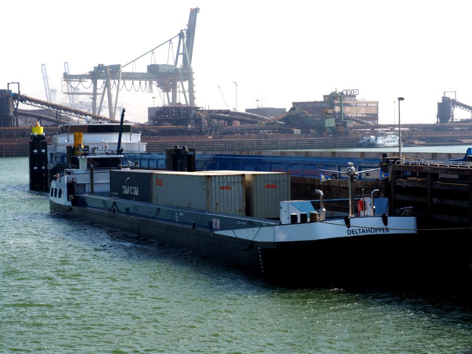 Deltahopper (ship, 2002) ENI 02325794 Port of Rotterdam