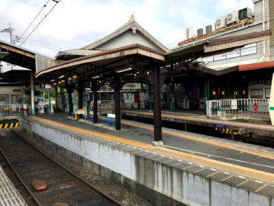 Demachiyanagi station tracks 20200602