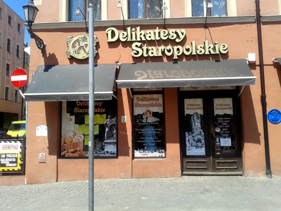 Delikatesy Staropolskie (Rynek Nowomiejski 14 w Toruniu)