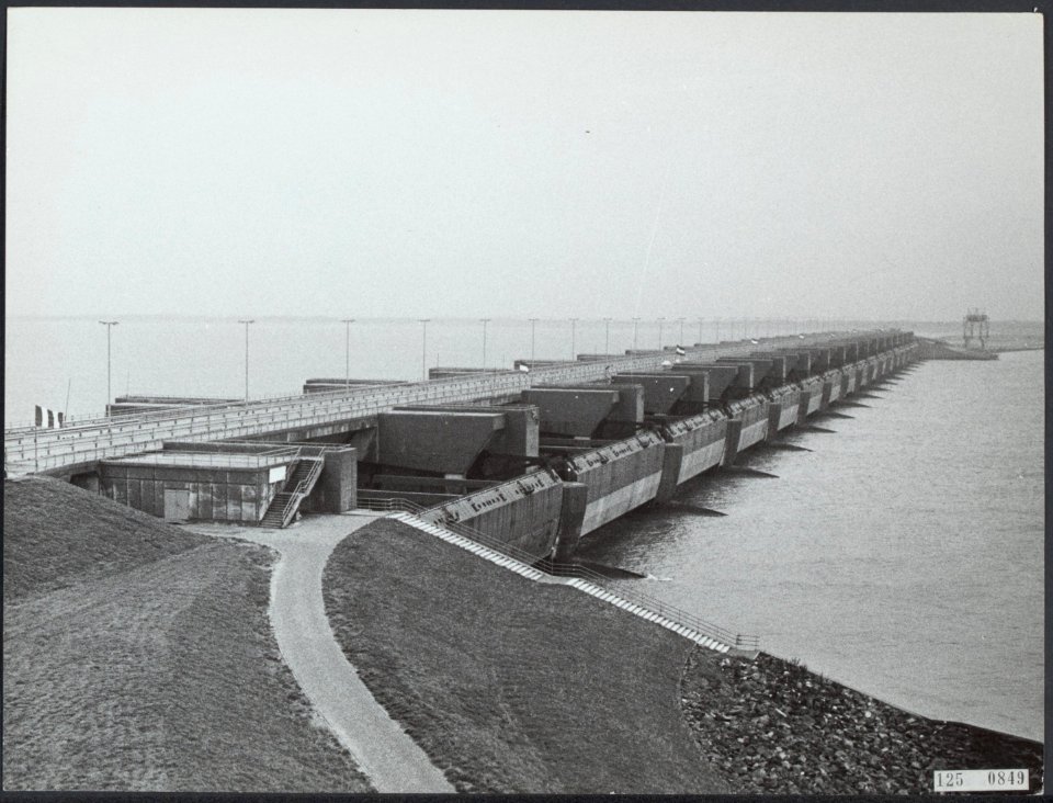 Deltawerken, haringvliet, Bestanddeelnr 125-0849