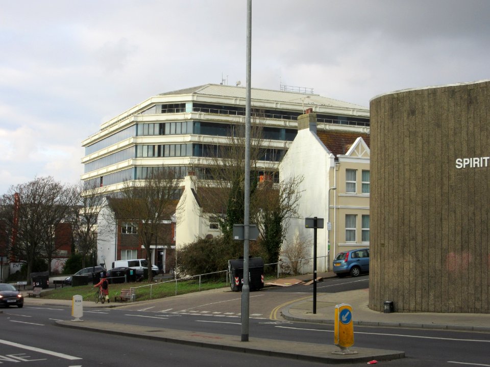 Demolition of Amex House, Edward Street, Brighton (December 2016) (10)