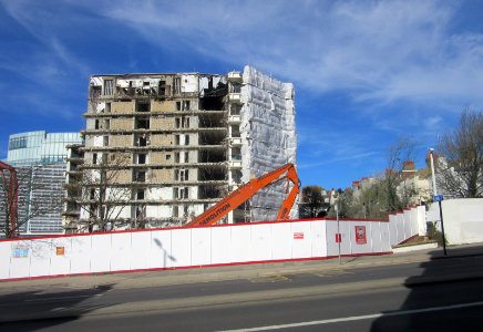 Demolition of Amex House, Edward Street, Brighton (March 2017) (22)