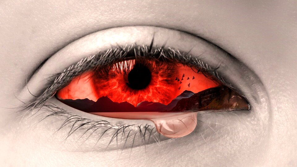 Art sad crying