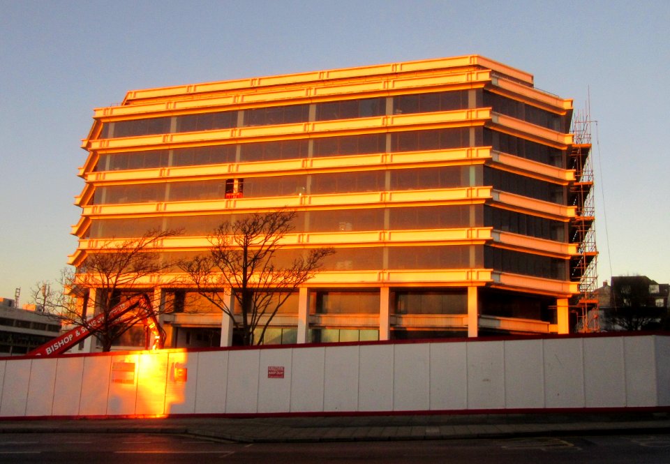 Demolition of Amex House, Edward Street, Brighton (December 2016) (16)