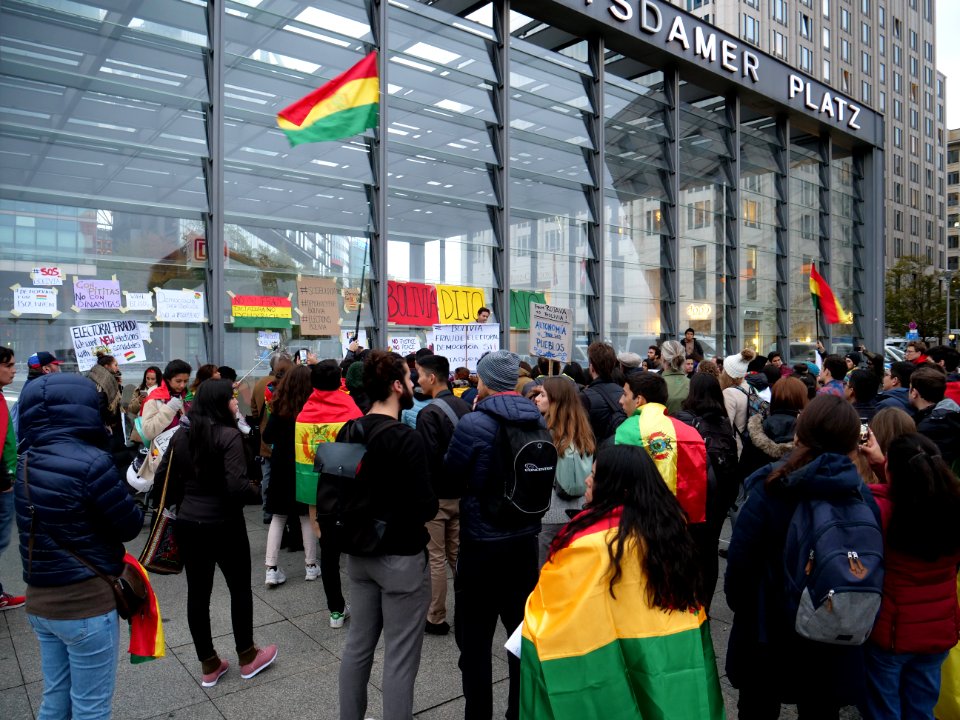 Democracy for Bolivia protest Berlin 2019-11-02 01