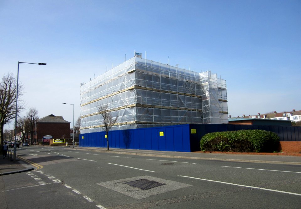 Demolition of 121–123 Davigdor Road, Hove (April 2016) (2)