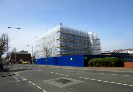 Demolition of 121–123 Davigdor Road, Hove (April 2016) (2)