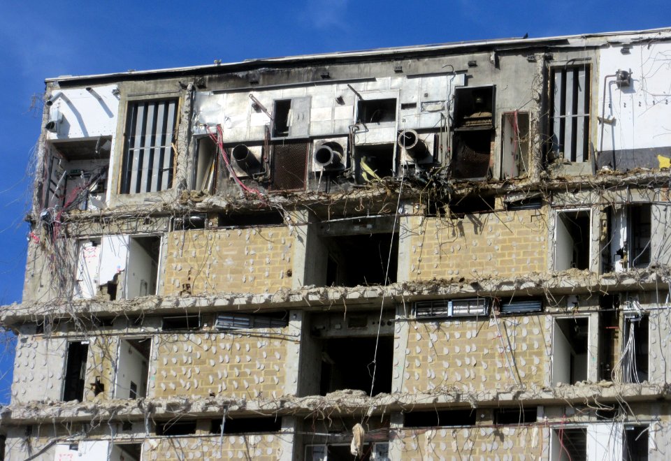 Demolition of Amex House, Edward Street, Brighton (March 2017) (20)