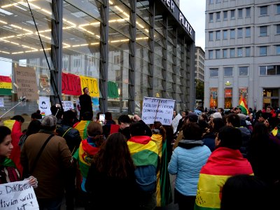 Democracy for Bolivia protest Berlin 2019-11-02 09