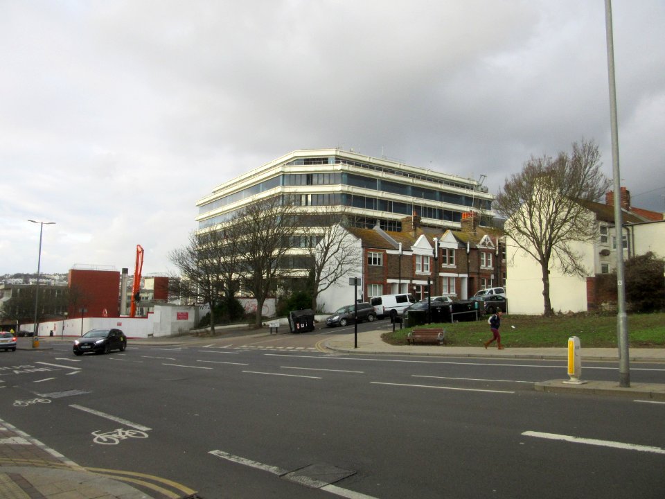 Demolition of Amex House, Edward Street, Brighton (December 2016) (9)