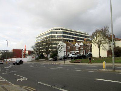 Demolition of Amex House, Edward Street, Brighton (December 2016) (9)