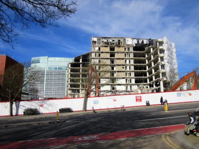 Demolition of Amex House, Edward Street, Brighton (March 2017) (30)