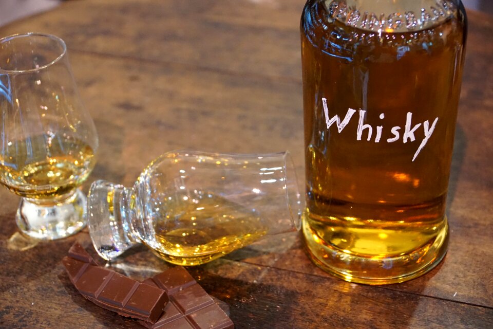 Spirits brandy drink
