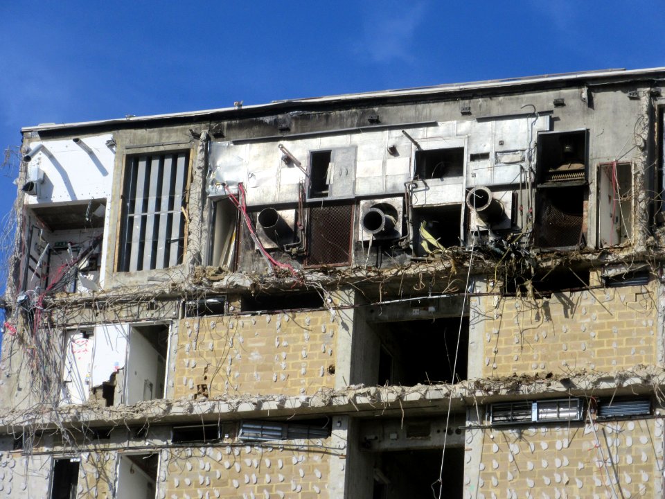 Demolition of Amex House, Edward Street, Brighton (March 2017) (19)