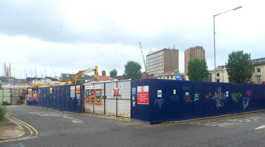 Demolition of 118–132 London Road, Brighton (June 2020) (6)