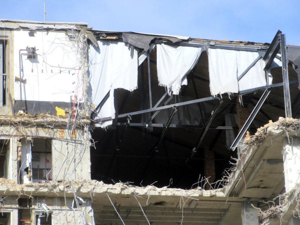 Demolition of Amex House, Edward Street, Brighton (March 2017) (27)