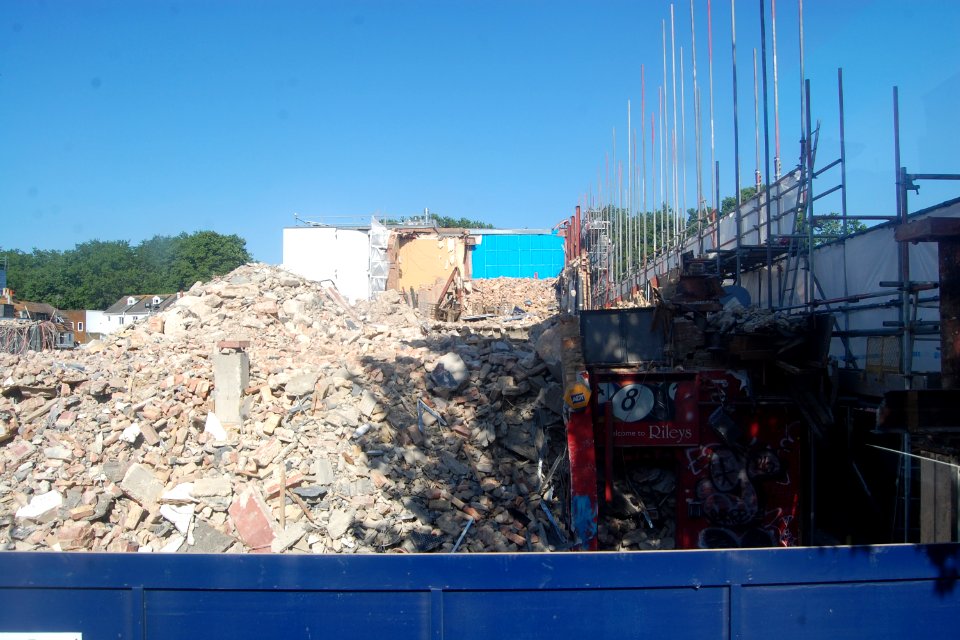 Demolition of 118–132 London Road, Brighton (May 2020) (11)