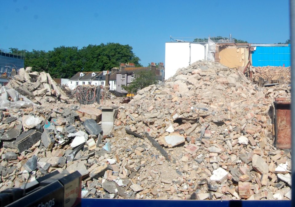 Demolition of 118–132 London Road, Brighton (May 2020) (10)