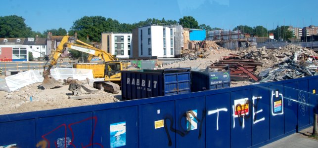 Demolition of 118–132 London Road, Brighton (May 2020) (8)