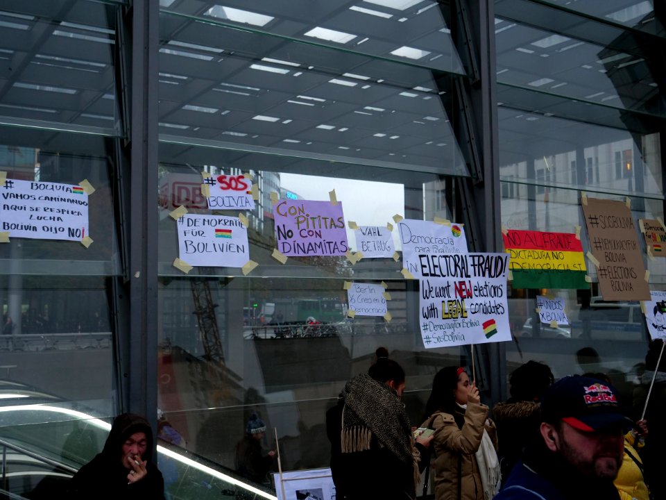 Democracy for Bolivia protest Berlin 2019-11-02 06