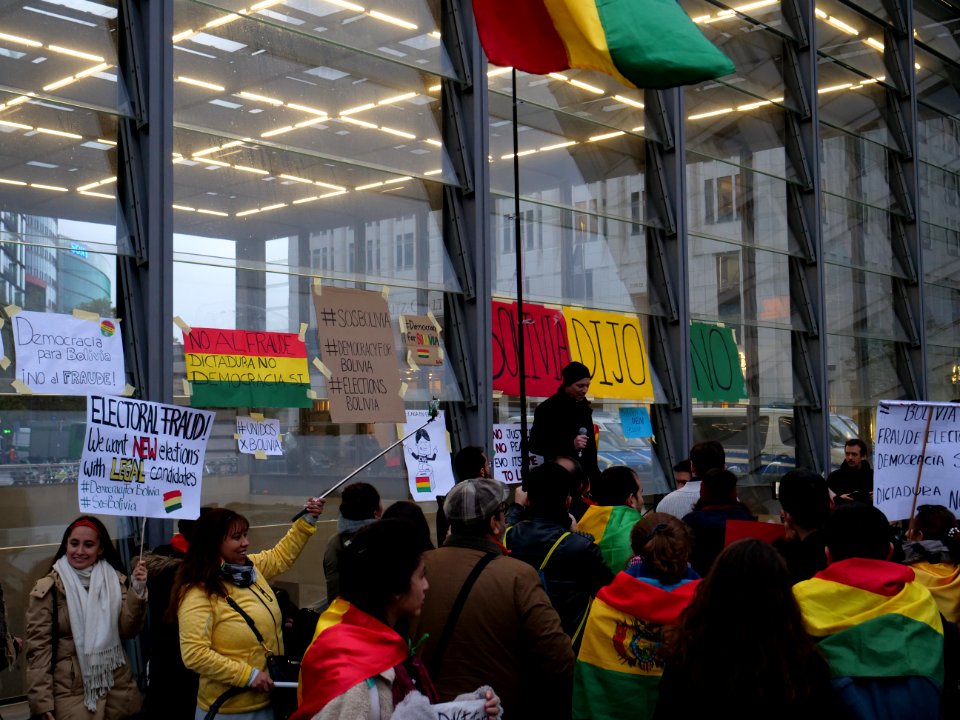 Democracy for Bolivia protest Berlin 2019-11-02 08
