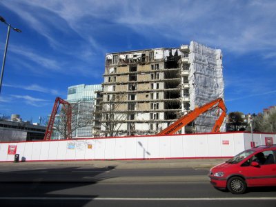 Demolition of Amex House, Edward Street, Brighton (March 2017) (21)