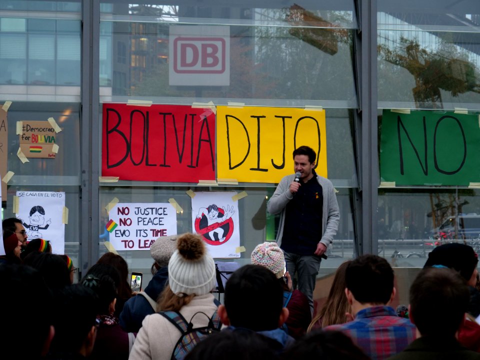 Democracy for Bolivia protest Berlin 2019-11-02 03