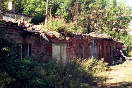 Demolished building in Santalahti Aug2008
