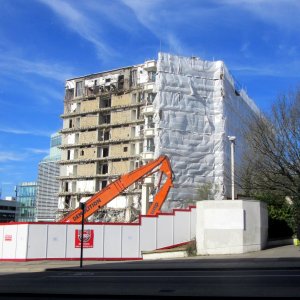 Demolition of Amex House, Edward Street, Brighton (March 2017) (10)