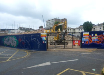 Demolition of 118–132 London Road, Brighton (June 2020) (10)
