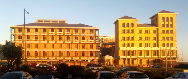 Demolition of North Wing of King's House, Queen's Gardens, Hove (25 December 2019) (3)