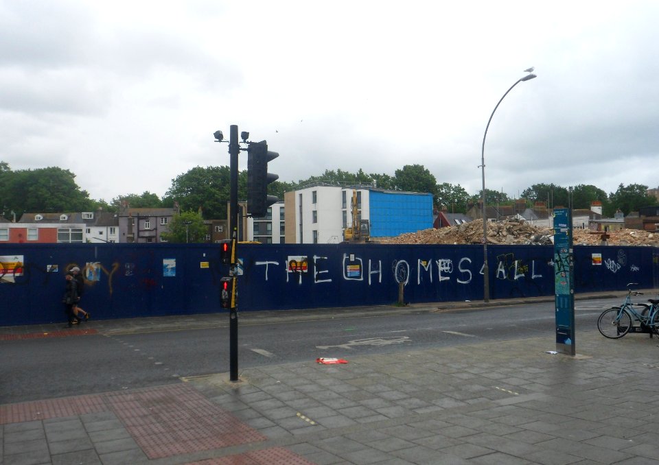 Demolition of 118–132 London Road, Brighton (June 2020) (2)
