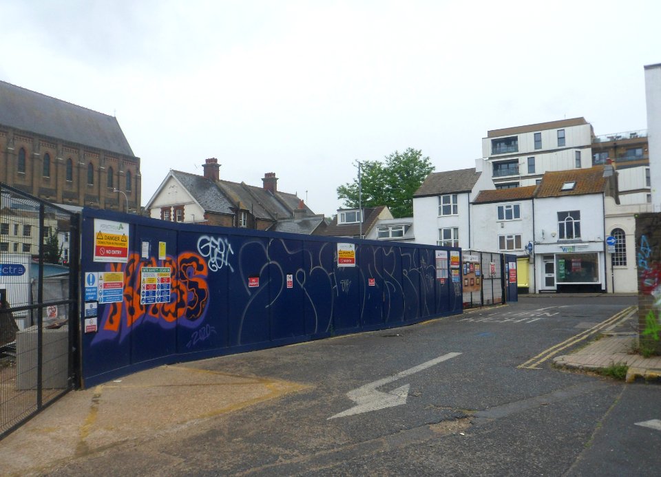 Demolition of 118–132 London Road, Brighton (June 2020) (14)