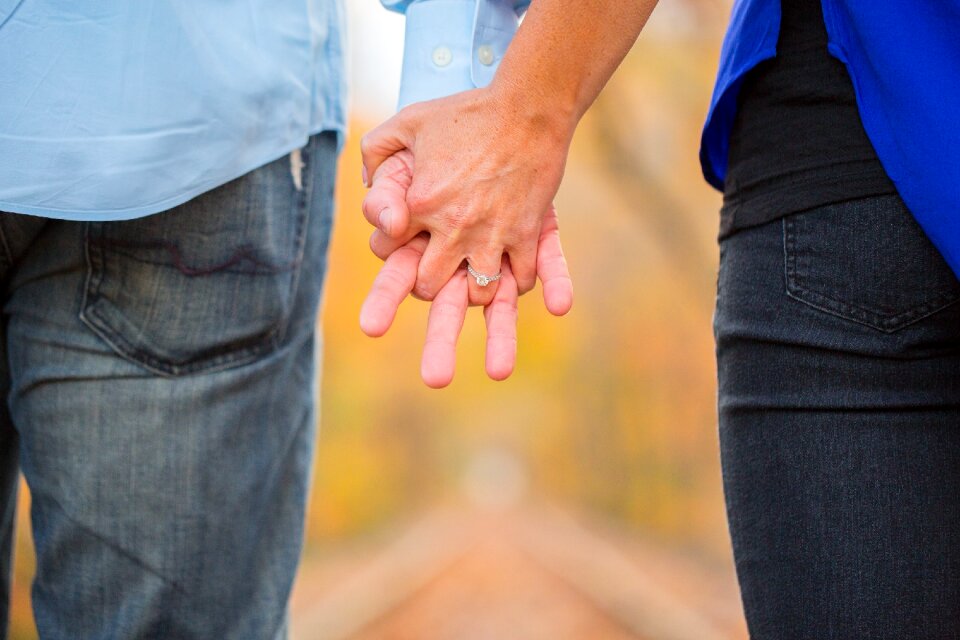 Together man woman