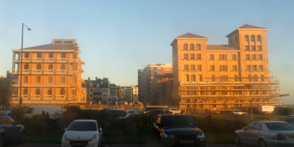 Demolition of North Wing of King's House, Queen's Gardens, Hove (19 January 2020) (11)