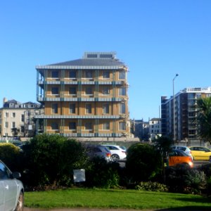 Demolition of North Wing of King's House, Queen's Gardens, Hove (19 January 2020) (7)