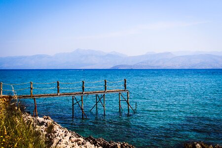 Blue water stones